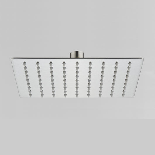 Soffione doccia ultraslim quadrato acciaio inox lucido 20x20 cm IBIZA Cromato