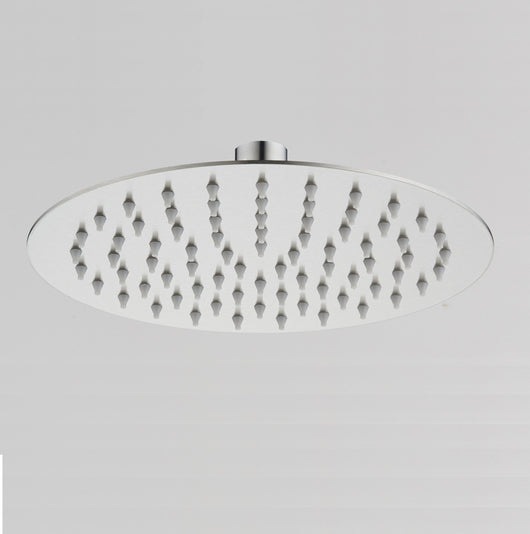 Soffione doccia ultraslim tondo acciaio inox lucido D30 cm IBIZA Cromato