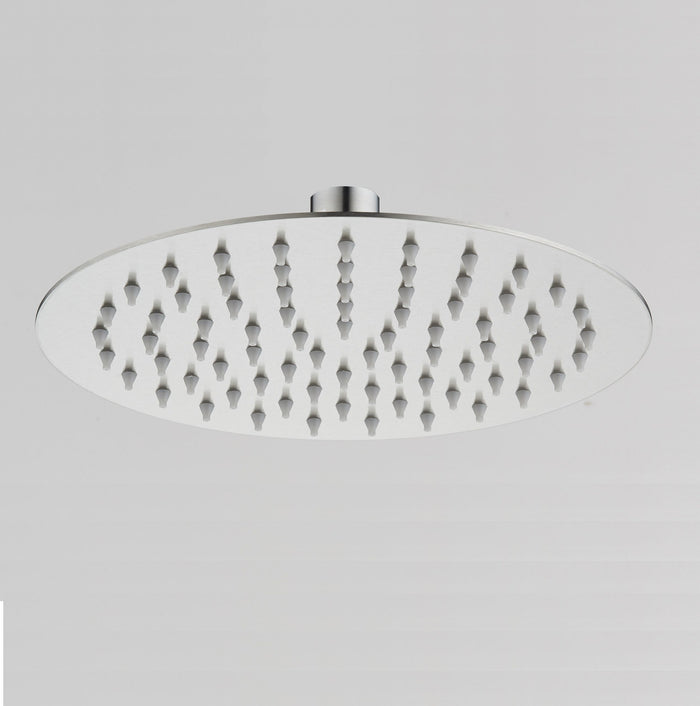 Soffione doccia ultraslim tondo acciaio inox lucido D25 cm IBIZA Cromato