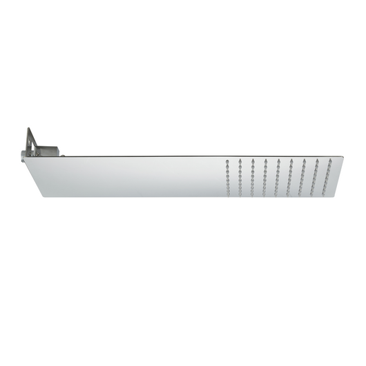 Soffione doccia ultraslim a lama quadro acciaio inox satinato 3842P KANSAS