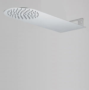 Soffione doccia ultraslim a lama tondo acciaio inox lucido 3844C HAWAII Cromato