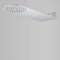 Soffione doccia ultraslim a lama tondo acciaio inox satinato 3844P HAWAII