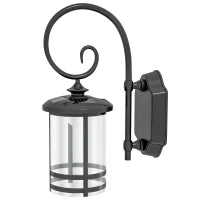 Lampada da Esterno con Pannello Solare, Impermeabile IP44 e Accensione Automatica, Nero
