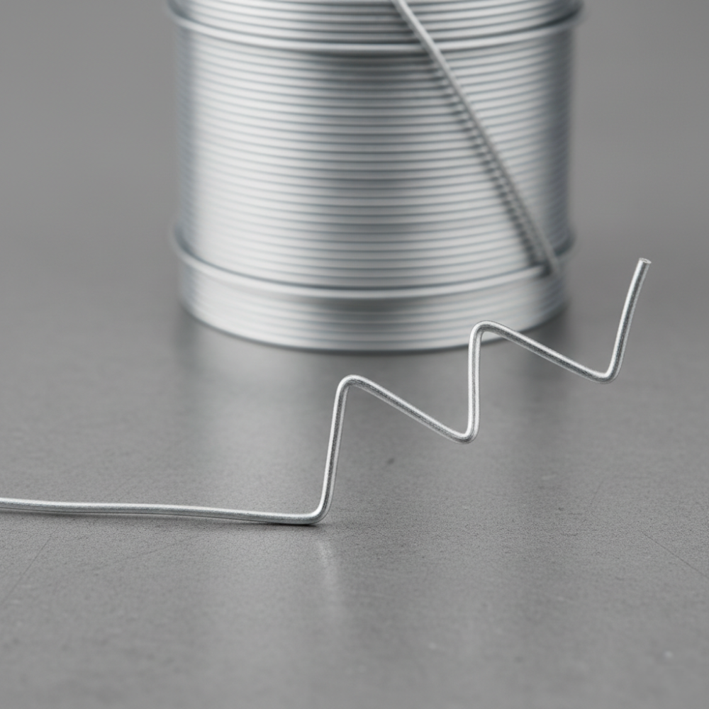 Kit filo cotto bianco argenteo per armature in cemento armato *** pezzi 25, confezione 1