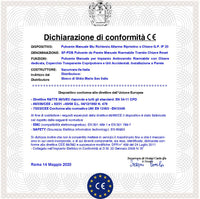 PULSANTE MANUALE DI ATTIVAZIONE BLU RICHIESTA INTERVENTO INCENDIO RIPRISTINO A CHIAVE SBLOCCA PORTE REI EN 54-11 CPD