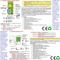 Sensore Scasso Sismico Radio Fr. 433,92 MHz 2 Pezzi Bianchi Per Antifurto Contatto Magnetico Contaimpulsi Per Sintap Ingresso NC Rilevatori Remoti Furto CM20VR SecurLysa Anticollisione Rileva Trapano