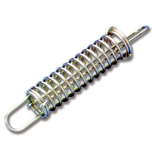 Molla per ormeggio in acciaio zincato alta resistenza lunghezza mm 370