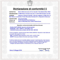 Pistoni Elettromeccanici Cancello Automatico 4 Metri 2 Ante 2 Motoriduttori di Ricambio 24 Vcc Corsa 300 mm Spinta 2 Q.li Kit Staffe Chiave Sblocco sul Carrello di Traino Compatibili a Qualsiasi Elettronica BTF Poteco Misure 910X88X88 mm
