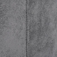 Set da 4 Sedie a Dondolo da Pranzo, Sedie da Cucina, Microfibra, 45 x 61 x 98 cm, Grigio