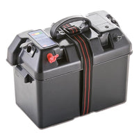 Cassetta batteria 100a con maniglia mm 190x360x260 h
