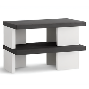 Barbecue in cemento orlando con griglia regolabile e piano d'appoggio