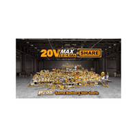 Caricabatterie portatile da 20v 4ah ricarica rapida sicura elettroutensili