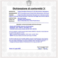 Coppia Fotocellule Incasso 2 Coppie Sicurezza e Controllo Automatismo Cancello TX e RX Portata 20 Metri Montaggio a Parete Oppure Palina Alimentazione 12/24 Vac