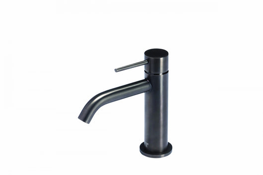 Rubinetto miscelatore per lavabo in acciaio inox 316L Tubico Tevere T44119 Nero