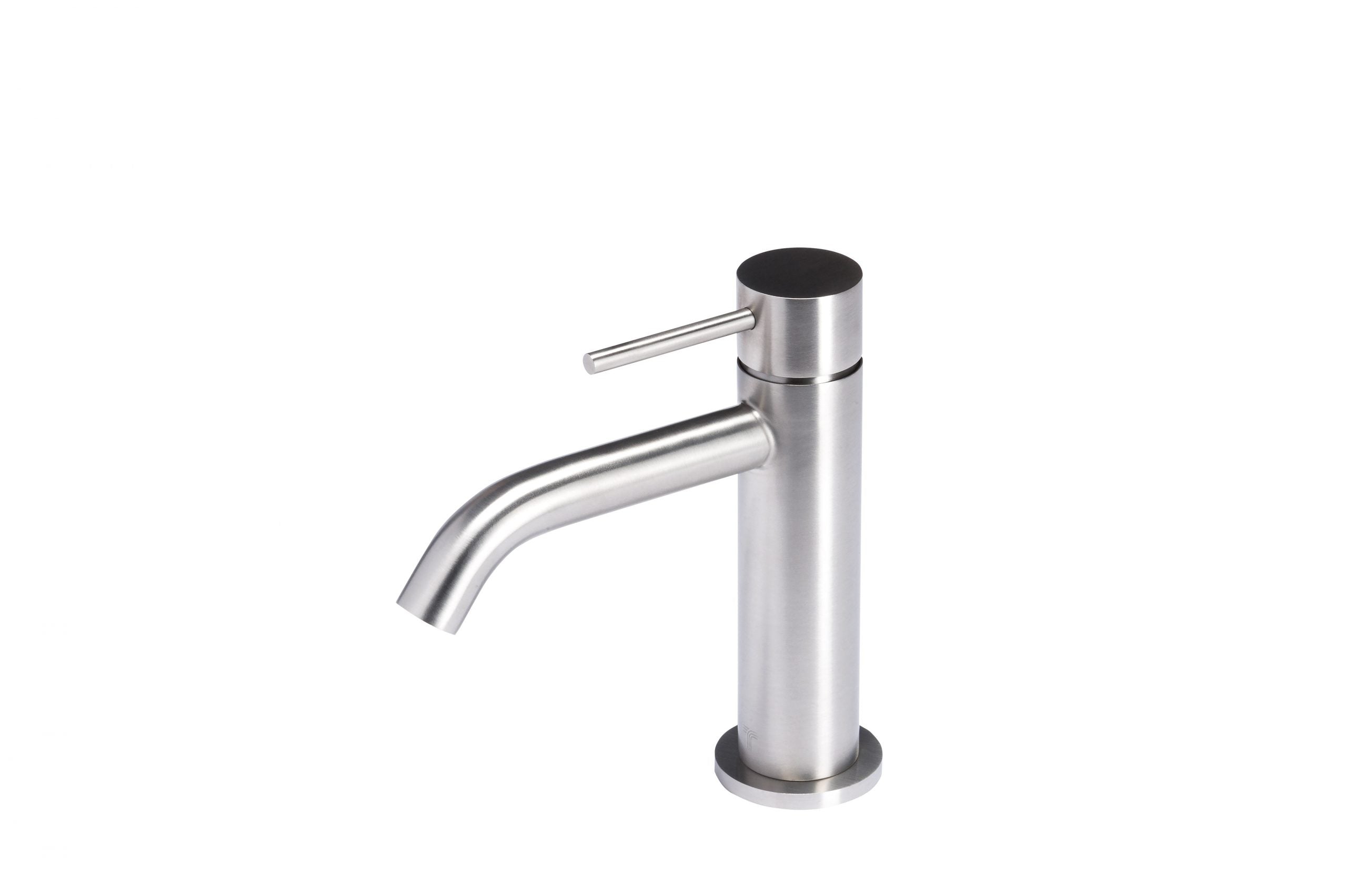Rubinetto miscelatore per lavabo in acciaio inox 316L Tubico Tevere T44119 Satinato