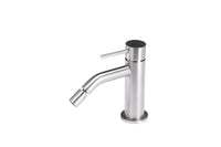 Rubinetto miscelatore per bidet in acciaio inox 316L Tubico Tevere T44174 Satinato
