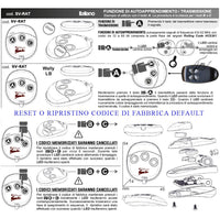 Duplica Telecomandi 3 canali 2 Radiocomandi Frequenza di Trasmissione 433,92 MHz Codifica di Sicurezza in default Securvera 66 Bit Led Segnalazione Funzione