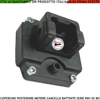 Cuffia Posteriore Fondello o Calotta 140025/A Ricambio dei Motori o Attuatori Cancello Battente Serie SV-MBS SV-MBQ SV-MBC SV-MBT SV-MQB SV-MCB Linear 11 PM1-SC VH 400 VH BH Coperchio Completo