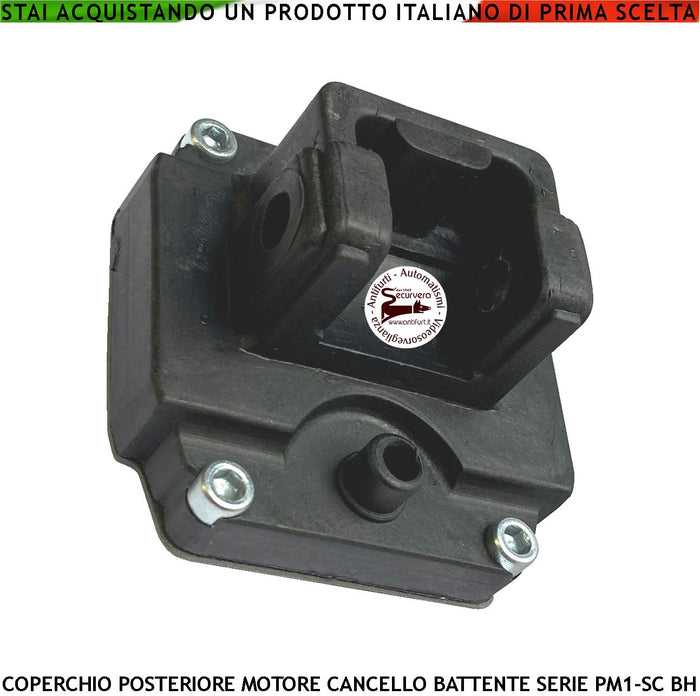 Cuffia Posteriore Fondello o Calotta 140025/A Ricambio dei Motori o Attuatori Cancello Battente Serie SV-MBS SV-MBQ SV-MBC SV-MBT SV-MQB SV-MCB Linear 11 PM1-SC VH 400 VH BH Coperchio Completo
