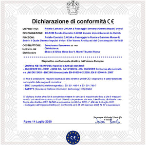 Allarme per Tapparelle Rotello Marrone 6 Pezzi Protegge la Serranda dallo Strappo e dal Sollevamento lo Switch Mosso dalla Rotella con Gammes Genera Impulsi Veloci 50 mS Necessita di Conta Impulsi