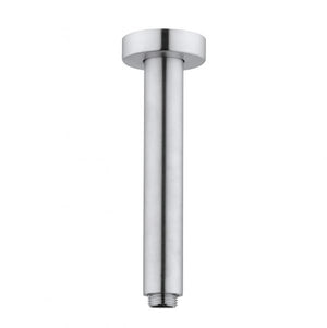 Braccio doccia a soffitto acciaio inox satinato tondo 20 cm KYOTO