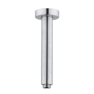 Braccio doccia a soffitto da 30 cm in acciaio inox 316L Tubico Tevere T64128 Nero