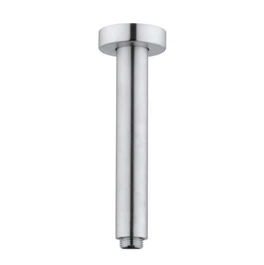 Braccio doccia a soffitto da 30 cm in acciaio inox 316L Tubico Tevere T64128 Nero
