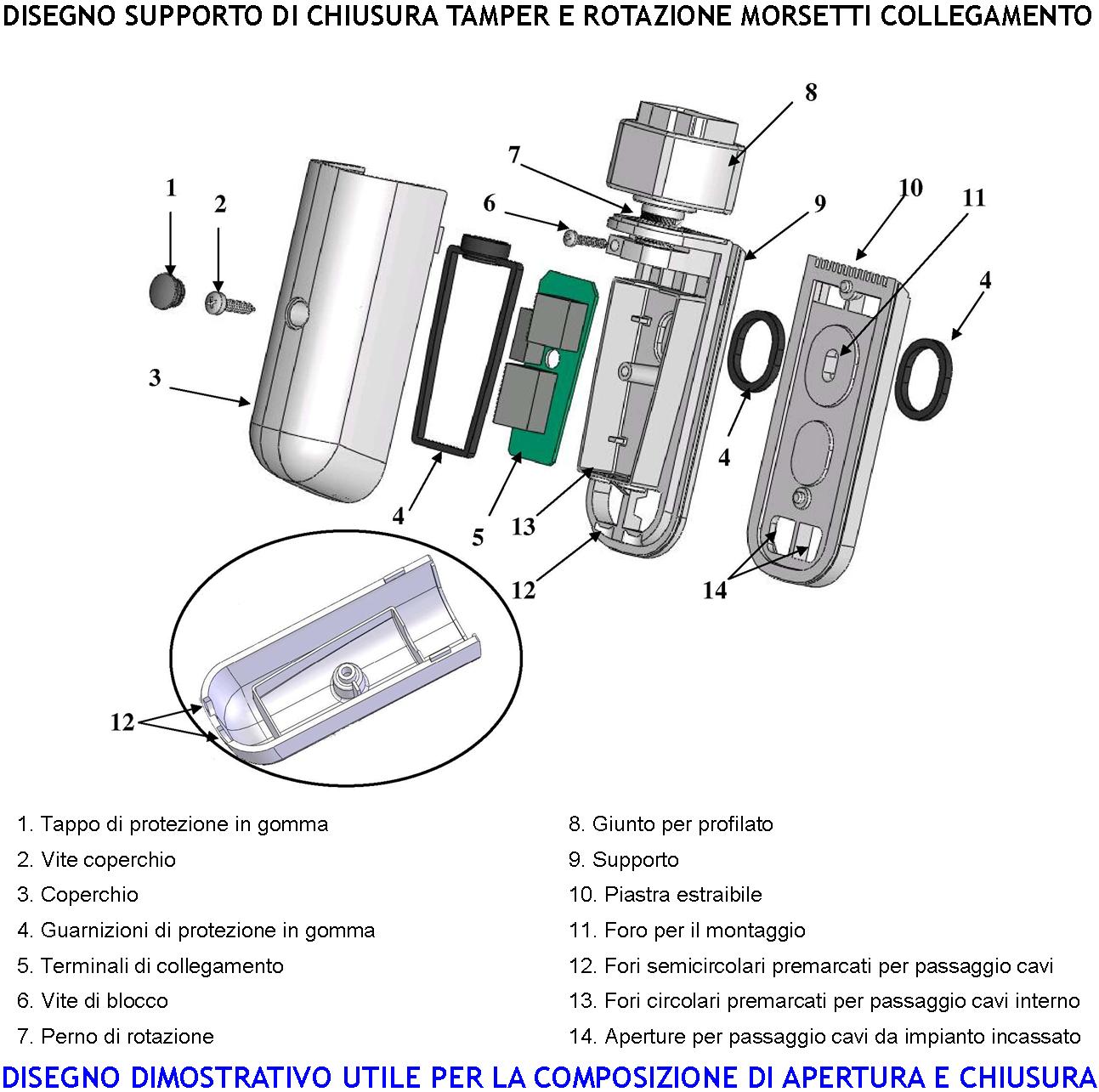 Barriera Infrarossi Attivi 10 Multifasci Segnala Allarme Intruso Rispetto a Quanti Fasci Interrotti Sono Programmati Relè Libero Tamper Esclusione Led e Cicalino Aliment. 12 V Misure H2000XL30XP30 mm