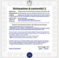 Stampato con 24 LED Rossi Alta Luminosità Ricambio per Semaforo Luce Rossa Puntiforme Alimentazione 24 Vacdc 3 W Semafori Omologati a Led Garage Parcheggio