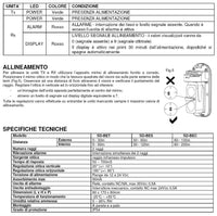 Barriera Infrarossi Attivi Doppio Fascio Orientabile 2 Pezzi Sensore Segnala Allarme Passaggio Intruso Protezione Lineare Portata 120 MT Interno 60 MT Esterno Collegamento a Filo Antifurto Alime. 12 V