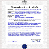 Barriera Infrarossi Attivi 6 Multifasci Segnala Allarme Rispetto alla Programmazione Dei Fasci Interrotti dal'Intruso Relè Libero Tamper Esclusione Led e Cicalino Aliment. 12 V Misure H1120XL30XP30 mm