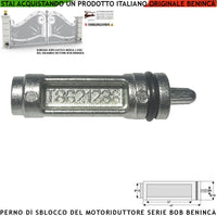 Perno 9686876 Sblocco di Emergenza Inserito Nel Motore BOB della Benincà Tramite Leva Libera il Cancello in Mancanza di Rete Elettrica Cilindro in Fusione di Alluminio Brucola Per Aggancio Leva Chiave