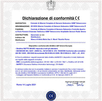 Allarme Sistema Telesonic Kit Completo Sensore SubSonico GSM Telesoccorso Apricancello App Andoid 2 Radiocomandi Predisposto Ascolto Ambientale 4 Zone Filo Memorizza 32 Periferiche Batteria 12 V 1,2Ah