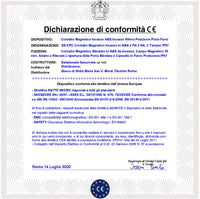 Allarme Contatto Magnetico Cilindro ad Incasso In ABS 3 Pezzi Sensori Reed Rilevano Apertura Cancello in Ferro Campo 20 mm Antifurto Collegamento 4 Fili 3 NC.NA 2 Tamper Max 30 V 10 W Protezione IP67