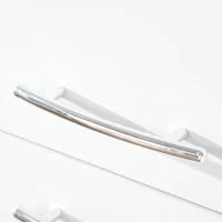 Armadio Multiuso a 4 Ante con Mensole Regolabili in MDF, 59x31x155cm, Bianco