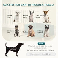 Divanetto per Cani e Gatti Stile Scandinavo con Cuscino Imbottito in Velluto e Legno, 64x45x36cm, Blu