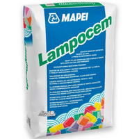 Cemento presa rapida pronto uso riparazioni fissaggio muratura lampocem 25 kg