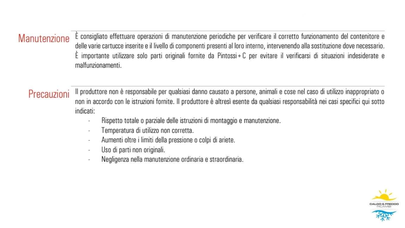 Contenitori per  filtro a cartuccia mignon plus attacco 1/2" FF 