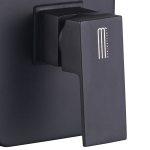 Ogomondo miscelatore doccia ad incasso da parete purple rubinetto nero *** confezione 1