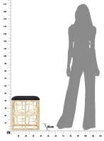 Sgabello Bubbles Cm 38X38X46