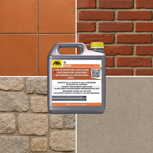 Satin cera protettiva satinata per pavimenti in pietra e cotto 5 litri