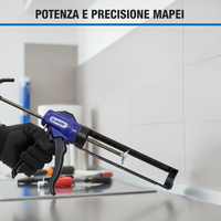 Pistola manuale gun 310 pro per adesivi e sigillanti elastici