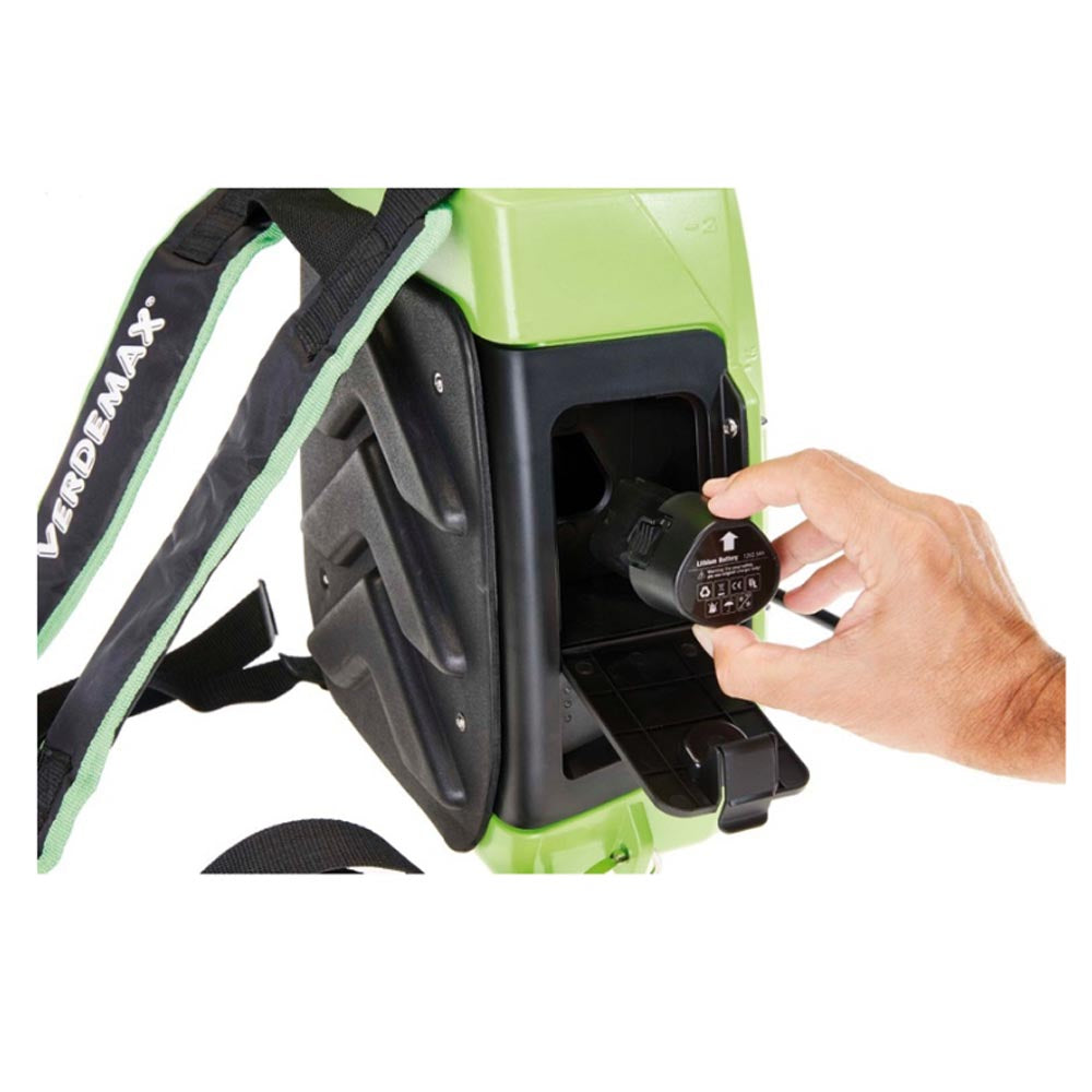 Pompa a zaino elettrica 12 litri futura verdemax giardinaggio agricoltura