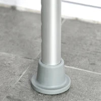 Sgabello da Doccia Sedile da Doccia Antiscivolo Sgabello da Bagno Altezza Regolabile Girevole a 360° in Alluminio