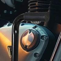 DURHAND Cavalletto Alzamoto in Acciaio max 150kg con Superficie in Gomma e Manovella, 48x34x43 cm, Nero