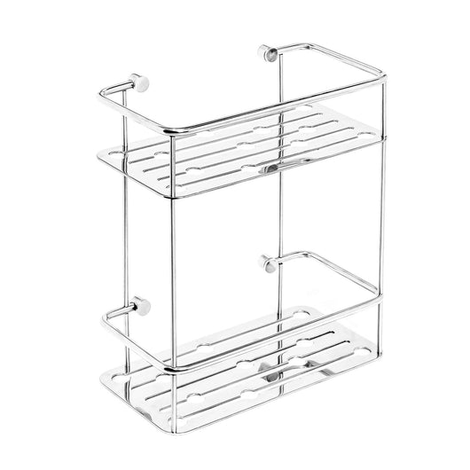 Cestello doccia rettangolare doppio Acciaio Inox mod. Thin Line