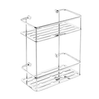 Cestello doccia rettangolare doppio Acciaio Inox mod. Thin Line