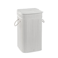 Cesto portabiancheria con sacchetto estraibile serie Tatami Gedy TA38 Bianco