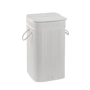 Cesto portabiancheria con sacchetto estraibile serie Tatami Gedy TA38 Bianco