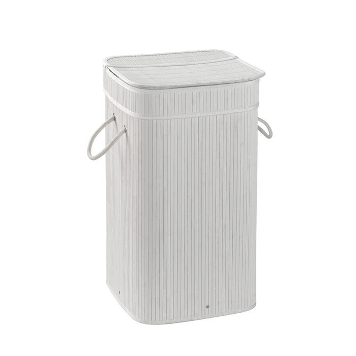 Cesto portabiancheria con sacchetto estraibile serie Tatami Gedy TA38 Bianco